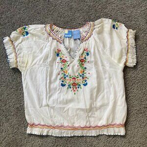 Roxy Embroidered top - Medium
